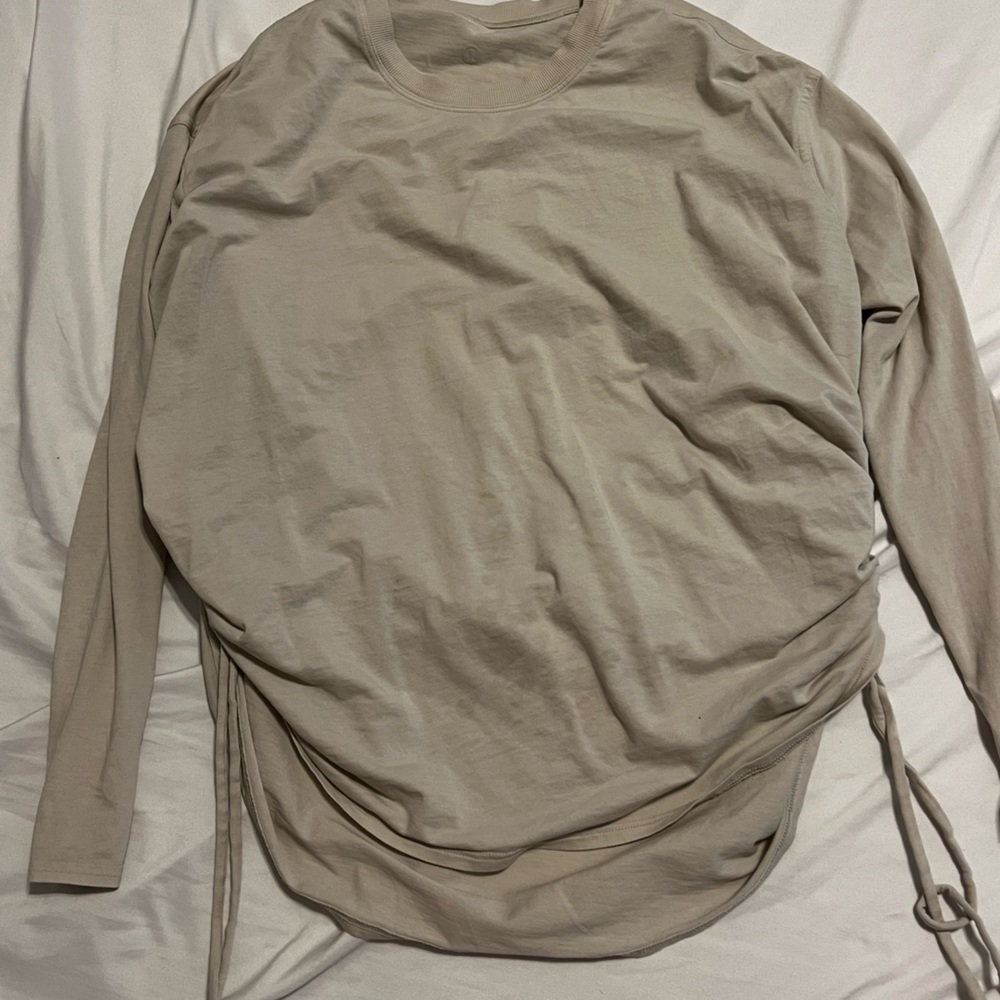 Lululemon Cinch Tie Tee